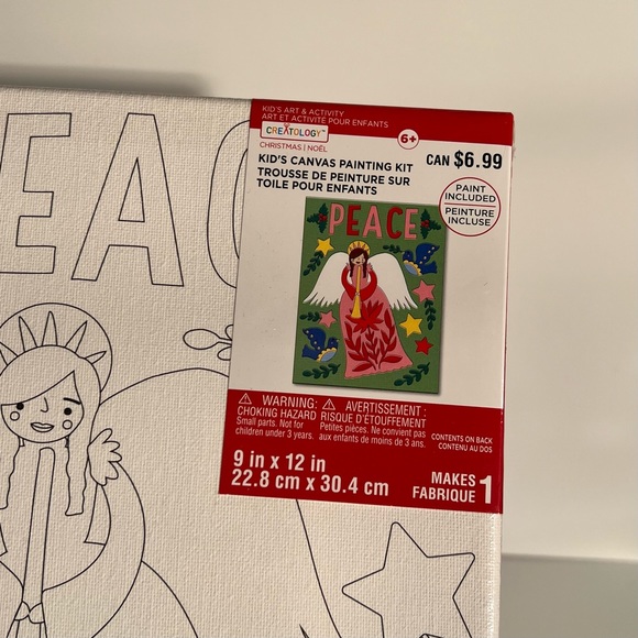 creatology / kids canvas christmas painting kit - Picture 2 of 4